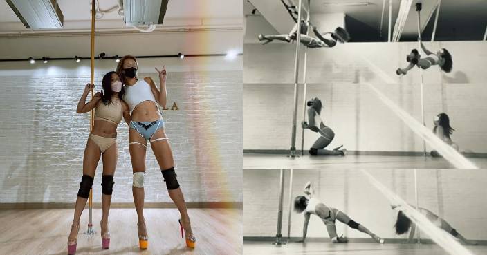 Ou Kaichun has changed to hot pole dance without water tour, netizens praise world-class hips | 娱乐圈事