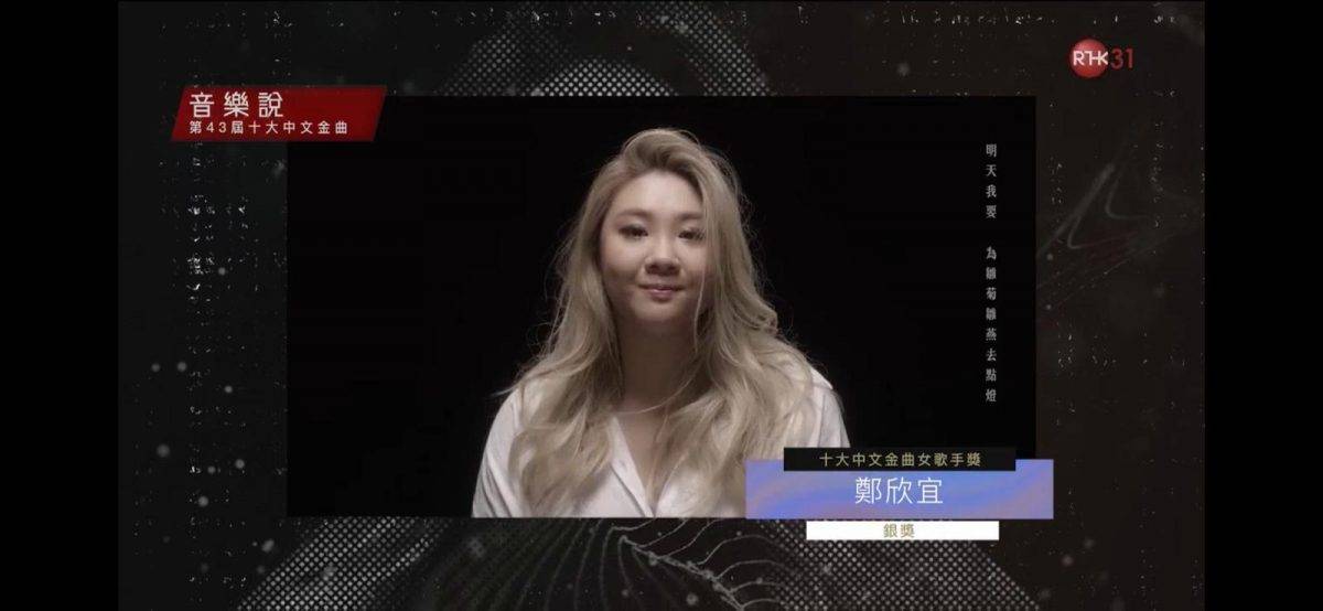 【十大中文金曲】莫文蔚《呼吸有害》獲至尊金曲 周柏豪李幸倪奪男女歌手金獎