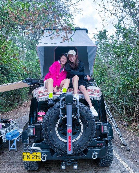 蔡思貝賴慰玲吳嘉熙約埋 車中泊 睇日出見烏雲超無癮