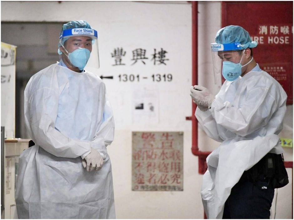 柴灣婦涉感染變種病毒 興華邨豐興樓強檢未解封