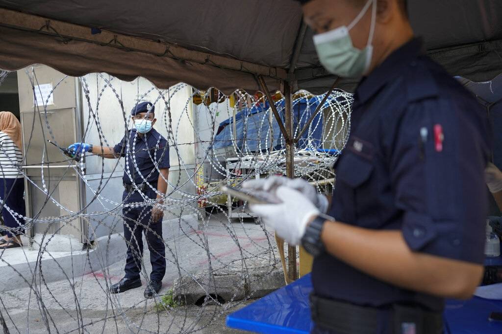 大馬疫情嚴峻 下周二起全面封鎖兩周