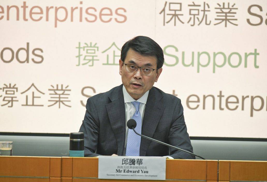 邱騰華指設總部數字平穩 有外商審視《國安法》後留港