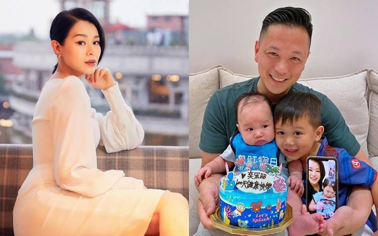 老公捩棄影全家福 胡杏兒視像慶祝孻仔出世百日
