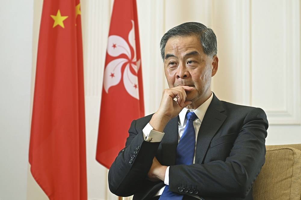 選舉制不能照抄 梁振英:放下崇西方心魔