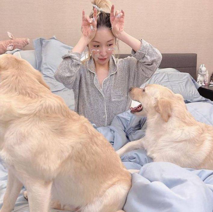 蕭亞軒被愛犬咬傷毀容康復中  克服心理障礙正面示人