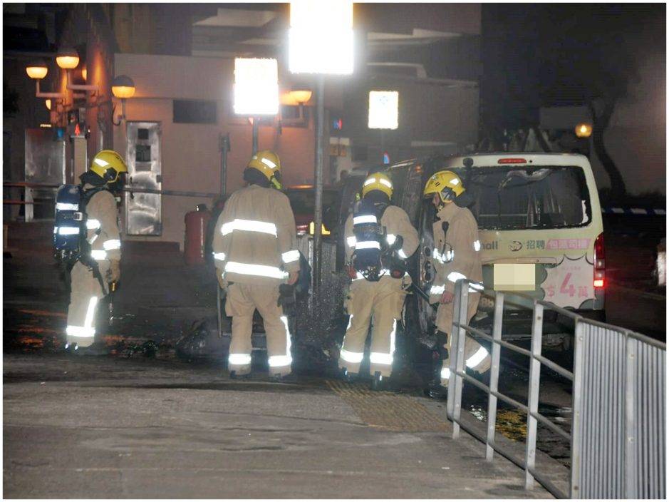 兩小時3縱火燒毀電單車貨Van殘廁 黃大仙兩少年被捕
