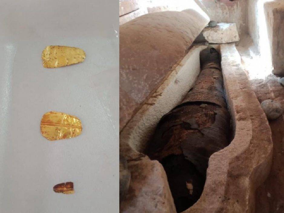 埃及出土兩具口含金舌遺骸 距今至少2500年