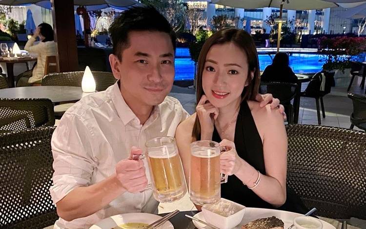 范振鋒李思欣結婚10周年 回到當年婚宴酒店隊啤慶祝
