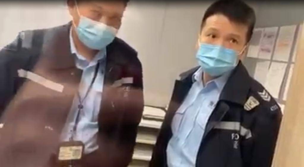 消息指姜嘉偉屯門警署報到時情緒激動涉嫌阻差辦公襲警被捕
