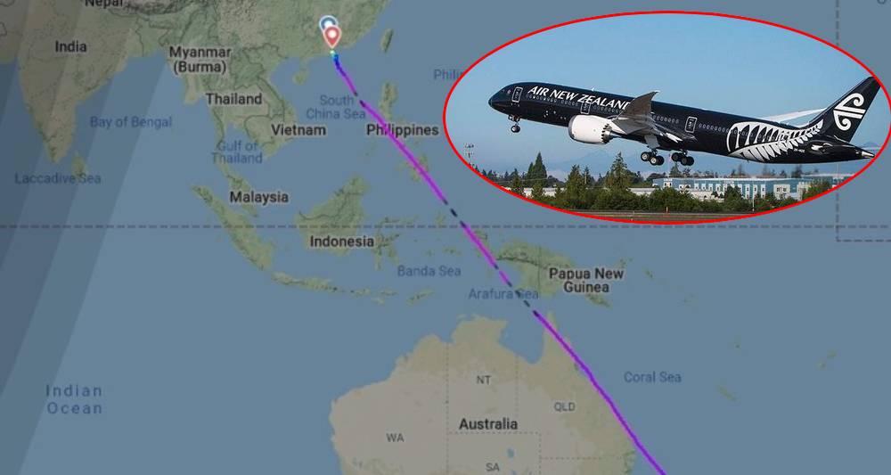 紐西蘭飛廣州客機疑玻璃爆裂 凌晨急降香港機場無人傷