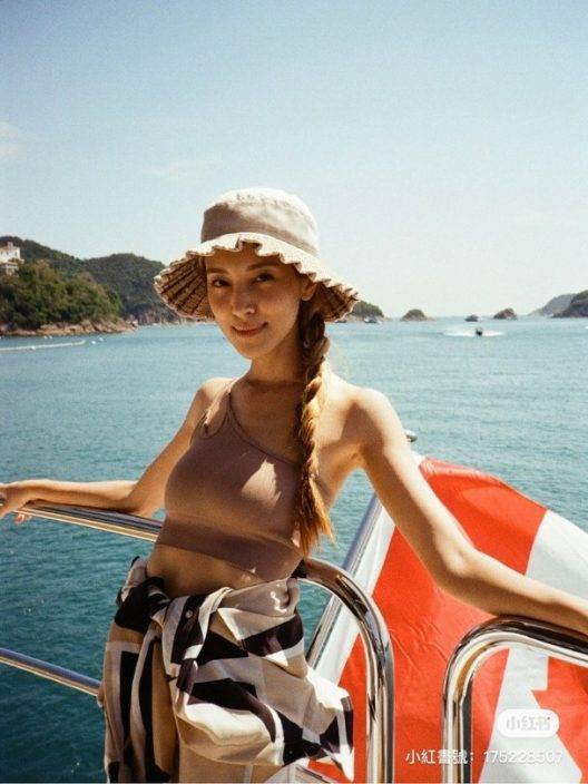 陳凱琳520跟喜歡男孩一起過 坐遊艇出海享受家庭樂