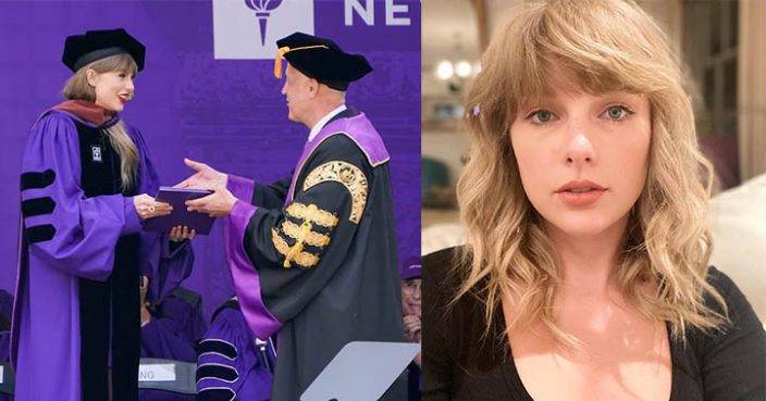 Taylor Swift出席紐約大學畢業禮   獲頒美術學院博士學位