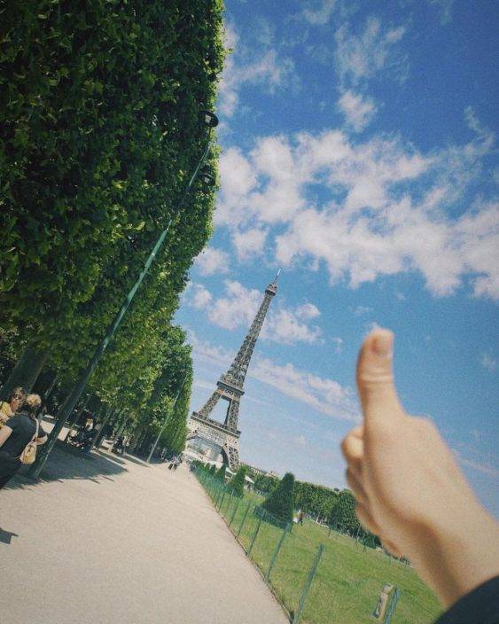 姜濤美國拍完戲即飛法國玩一轉   肥手指頻出鏡跟巴黎名勝合照