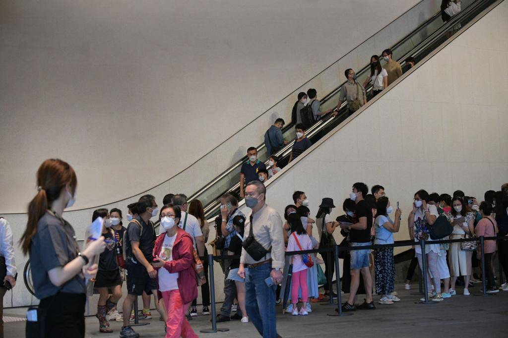 香港故宮開幕9小時共接待6000名訪客 入場安排暢順