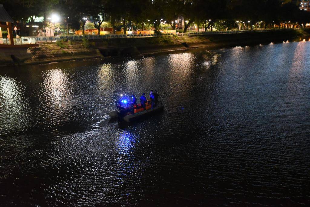 警方接報男子與兩童墮屯門河遇溺 搜索多時無果列虛報處理