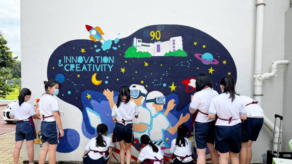 21本地藝術家聯同30間學校 首辦NFTx校園壁畫創作