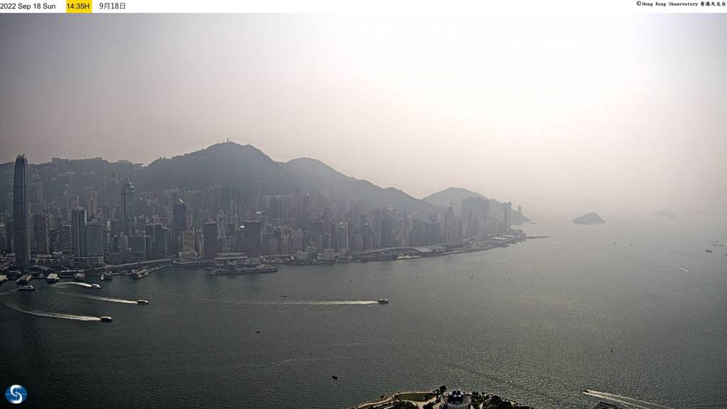 大美督錄36.8度全港最熱 空氣污染料升至甚高