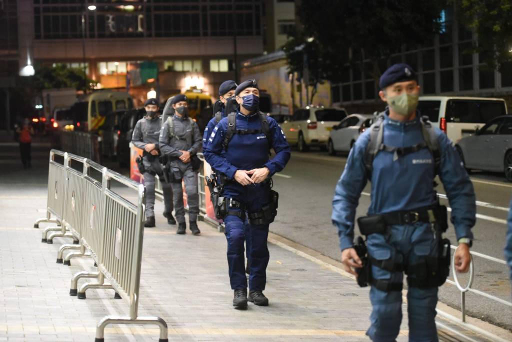 國慶大匯演今晚伊館舉行 警高姿態聯合反恐巡邏