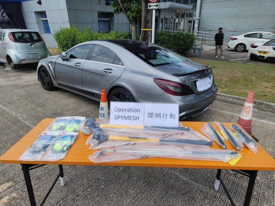 警破偷車集團拘兩主腦涉18案110萬元 針對日本混能車取零件轉售