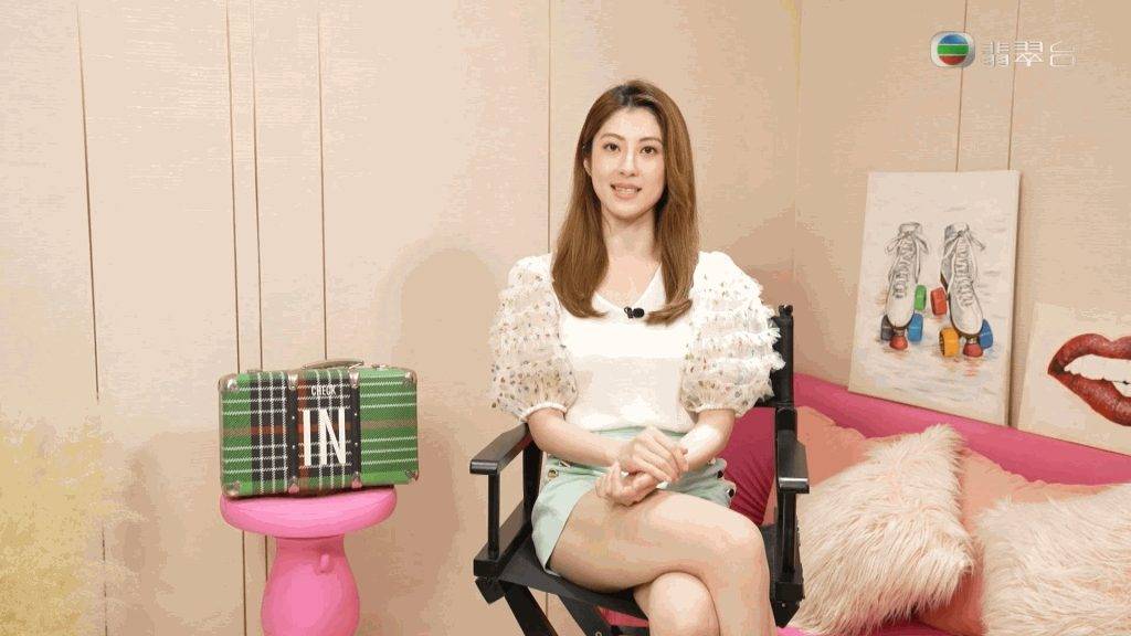 流行都巿｜彭慧中「最強美腿」地位受威脅   10大美女主持慣性短裙翹腳坐姿吸睛