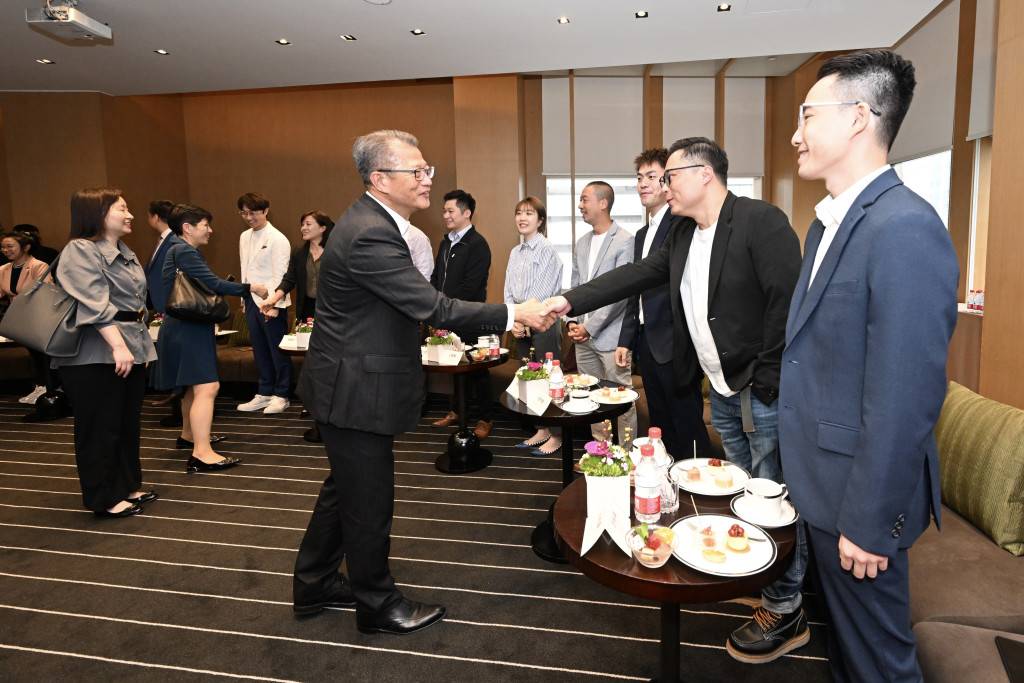 陳茂波訪穗與廣東省省長及廣州市長會面 探討深化兩地合作 
